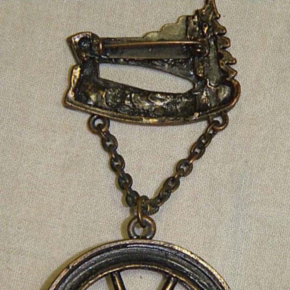 Vintage Brooch from Gronig, Saarland, Germany. - Picture 4 of 4